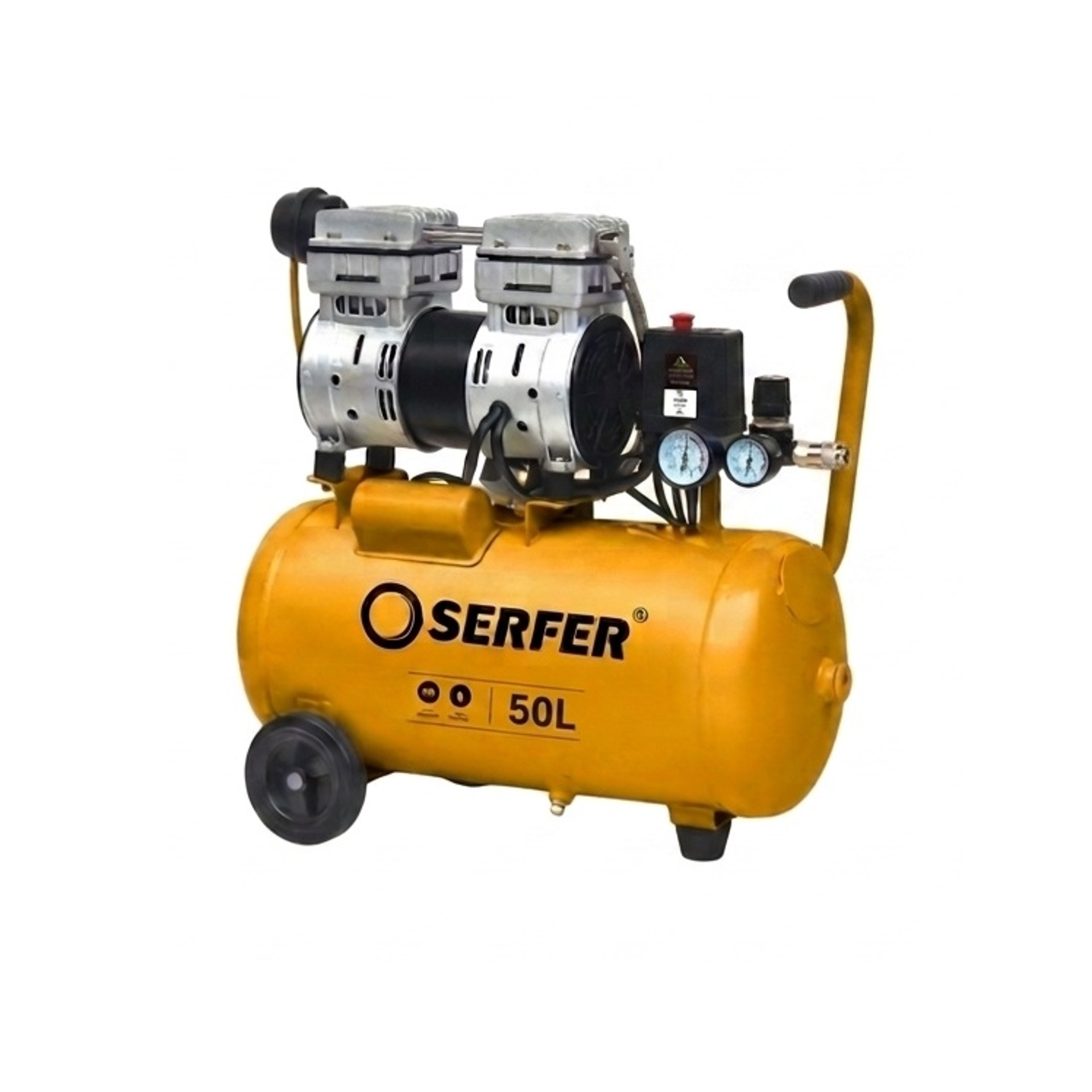 Compressor Silencioso 50L refª 3627-50 Serfer