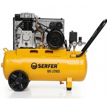 Compressor de Correias 100L refª 3790-100 Serfer Compressor de Correias 100L refª 3790-100 Serfer
