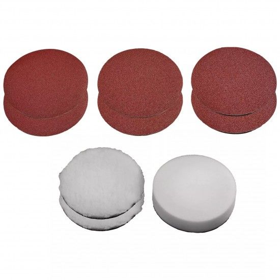 Conjunto Discos Lixa 150mm (10un) refª 2093246 Conjunto Discos Lixa 150mm (10un) refª 2093246