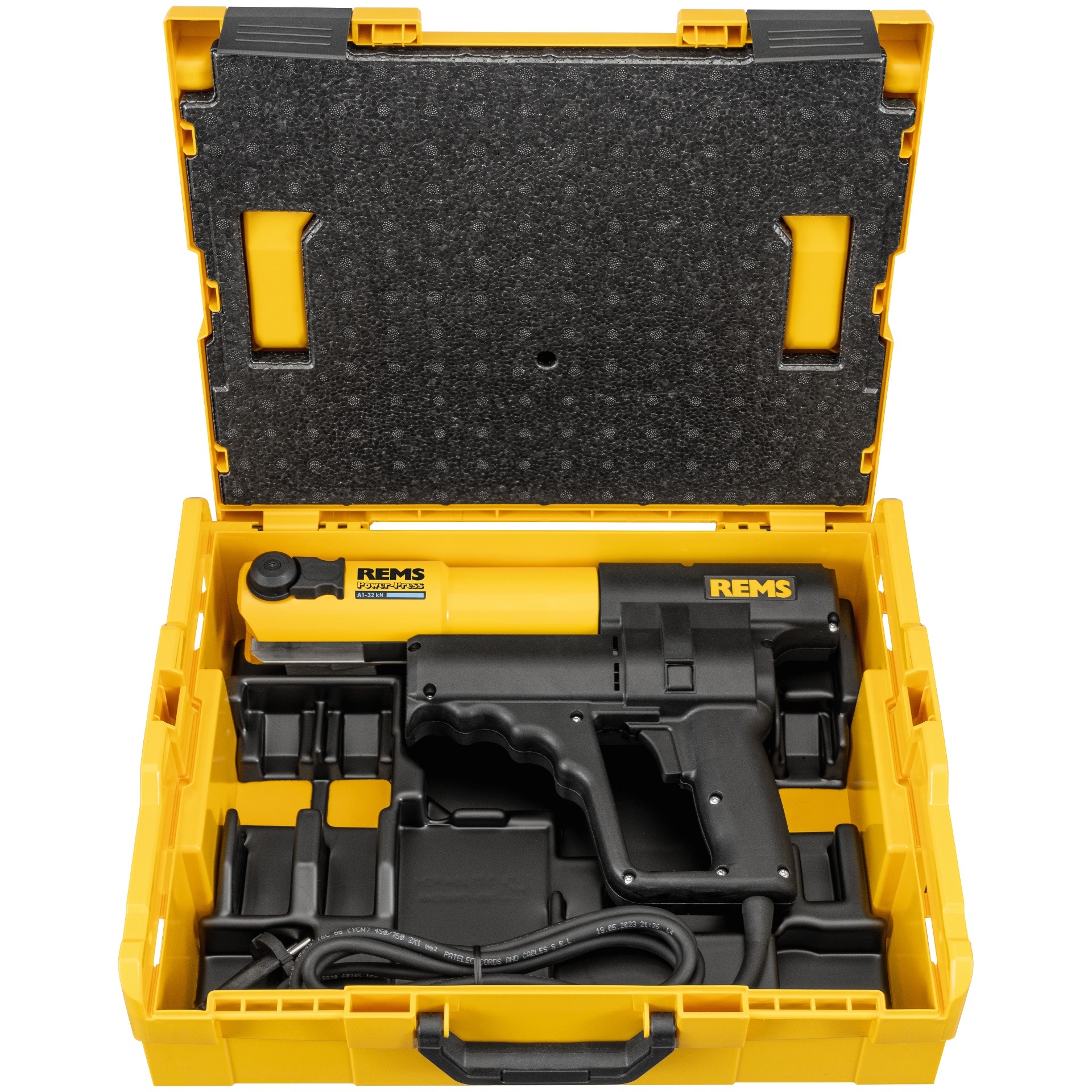 Prensa eléctrica Power-Press A1-32kN L-Boxx refª 577013 R220 REMS