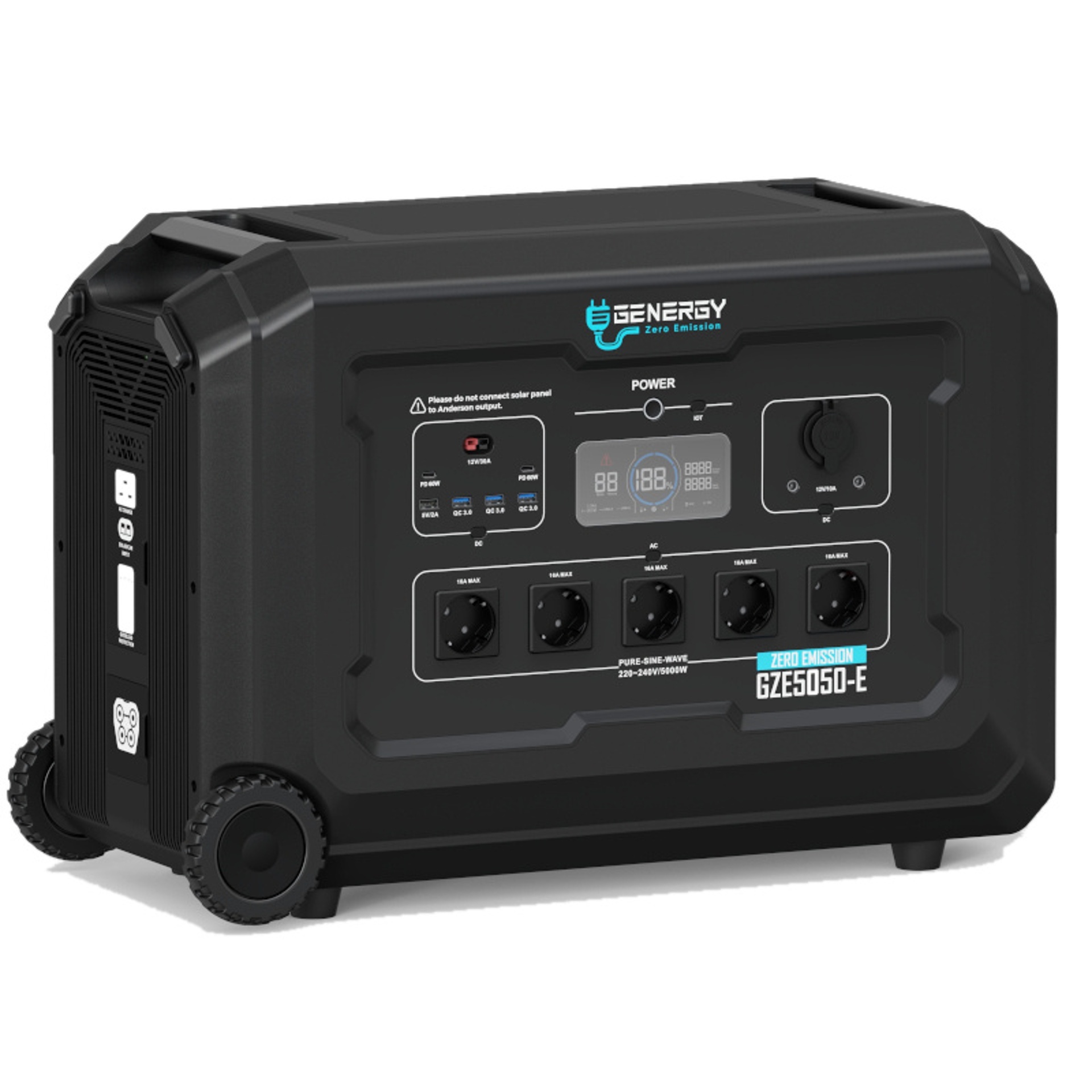 Estação de energia GZE-5050 E 5040Wh 5000W refª 31538 Genergy