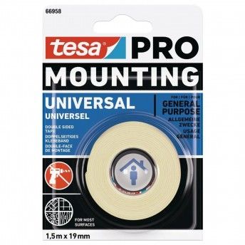 Fia adesiva multi-usos 1.5m x 19mm refª 66958 Tesa Fia adesiva multi-usos 1.5m x 19mm refª 66958 Tesa