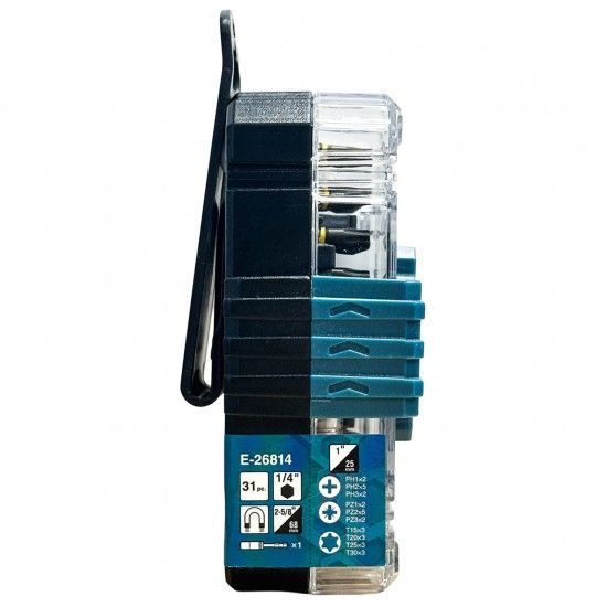 Kit bits torção ¼ refª E-26814 MAKITA Kit bits torção ¼ refª E-26814 MAKITA