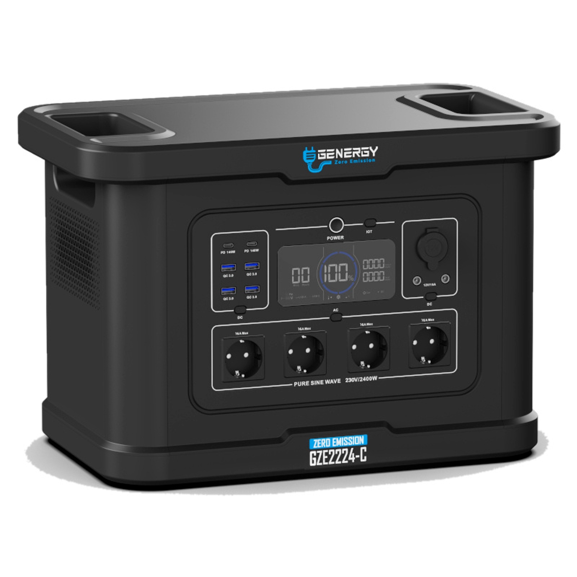 Estação de energia GZE-2224 C 2232Wh 2400W refª 31702 Genergy