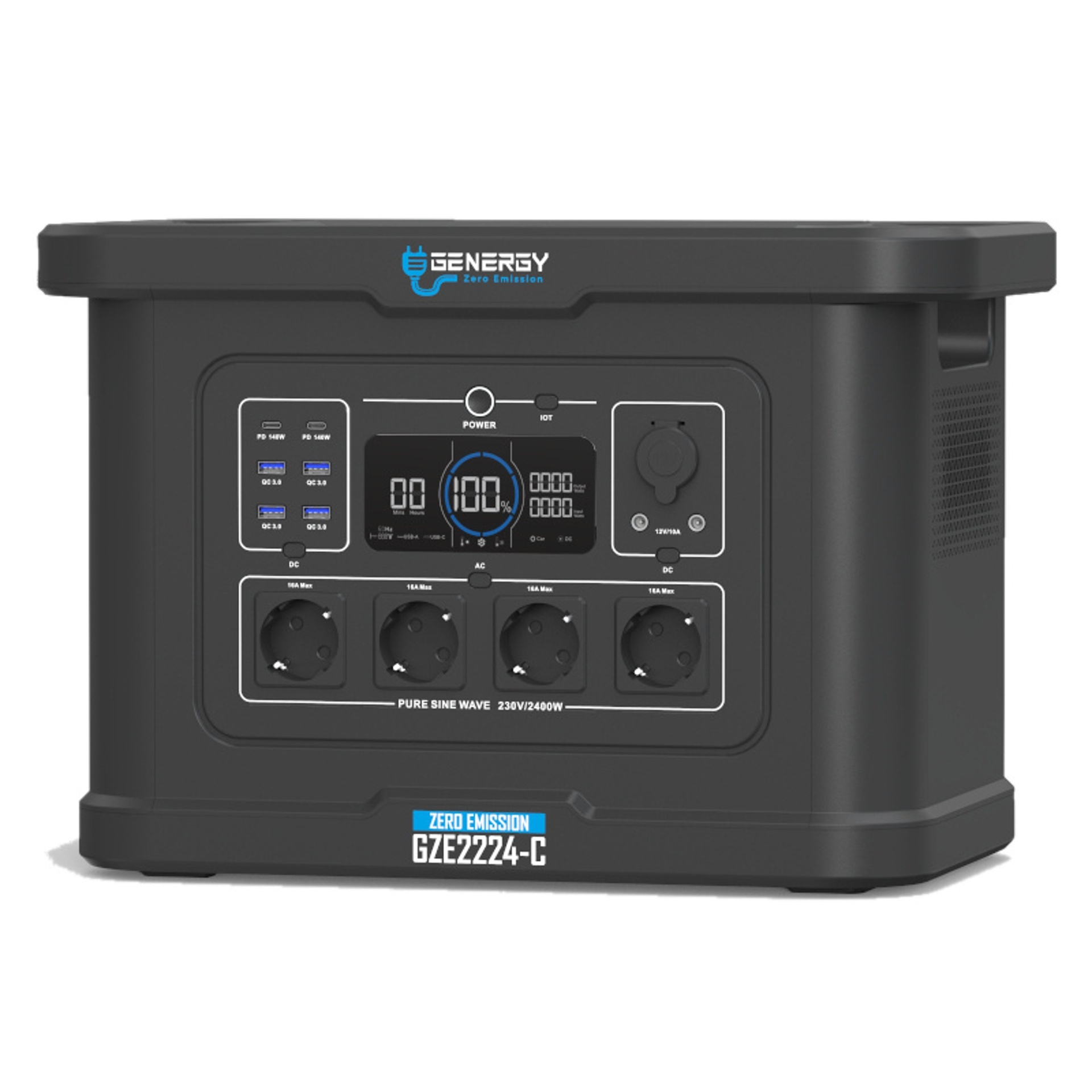 Estação de energia GZE-2224 C 2232Wh 2400W refª 31702 Genergy