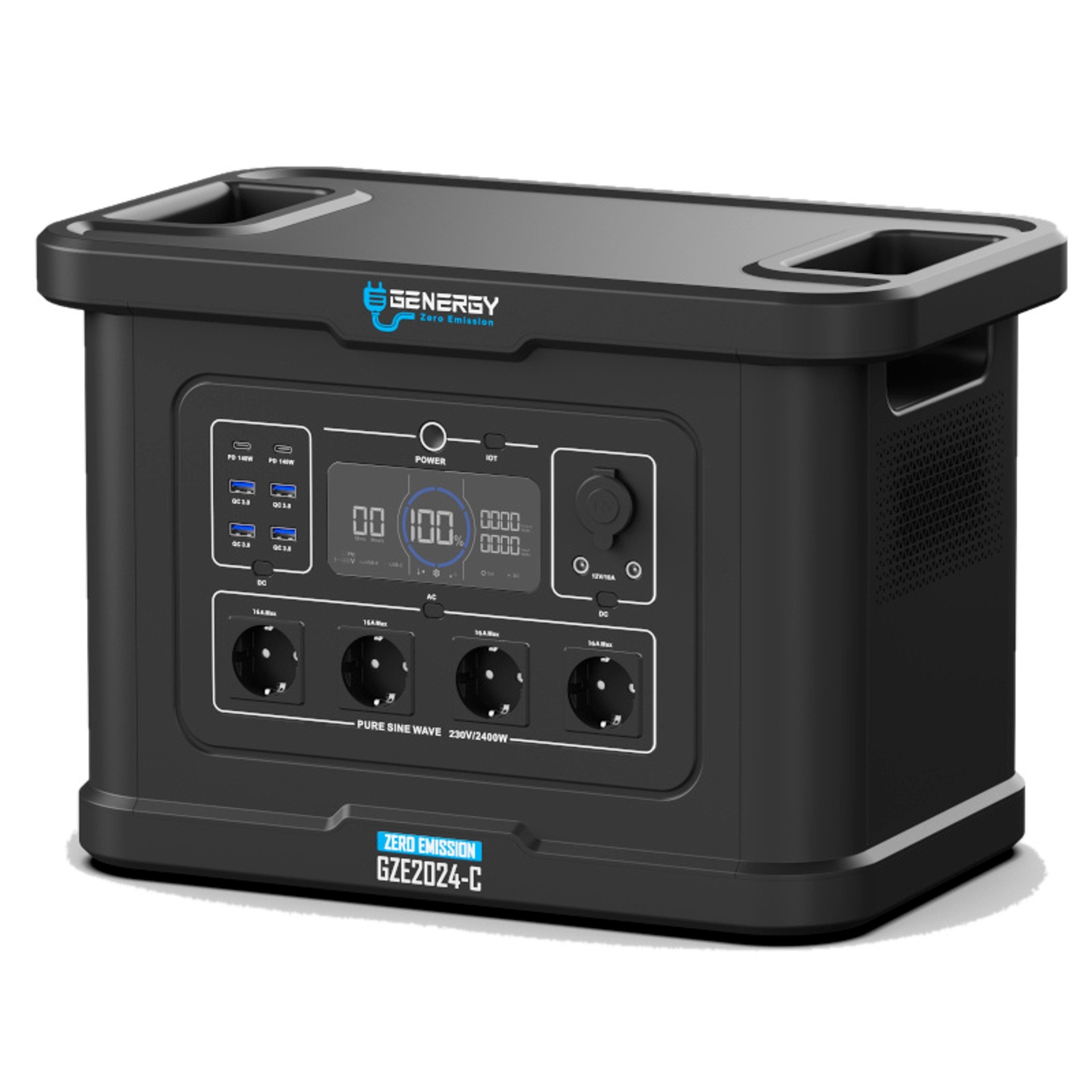 Estação de energia GZE-2224 C 2232Wh 2400W refª 31702 Genergy