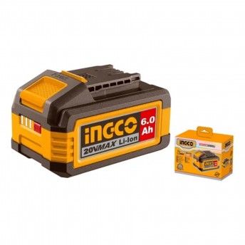 Bateria litium 20V 6.0Ah refª FBLI2126 Ingco Bateria litium 20V 6.0Ah refª FBLI2126 Ingco