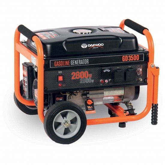 Gerador Gasolina 3.5KVA 196cc ref� GD3500 Daewoo