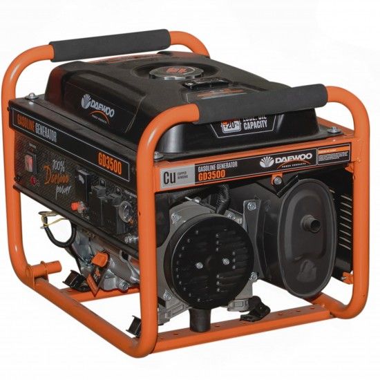 Gerador Gasolina 3.5KVA 196cc ref� GD3500 Daewoo