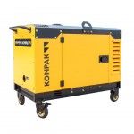 Gerador diesel insonorizado 10.6Kva (7.6kW) 400/230v refª KP-KD10000SE-T Kompak Gerador diesel insonorizado 10.6Kva (7.6kW) 400/230v refª KP-KD10000SE-T Kompak