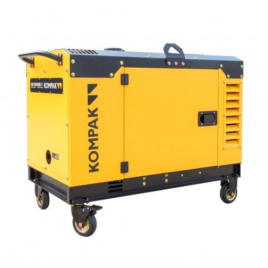 Gerador diesel insonorizado 10.6Kva (7.6kW) 400/230v refª KP-KD10000SE-T Kompak Gerador diesel insonorizado 10.6Kva (7.6kW) 400/230v refª KP-KD10000SE-T Kompak