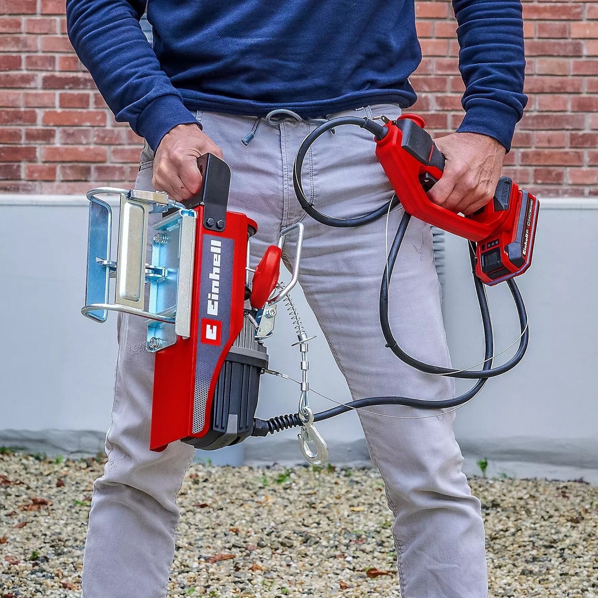 Guincho TE-EH 18/250 Li BL-solo 125/250Kg refª 2255160 EINHELL