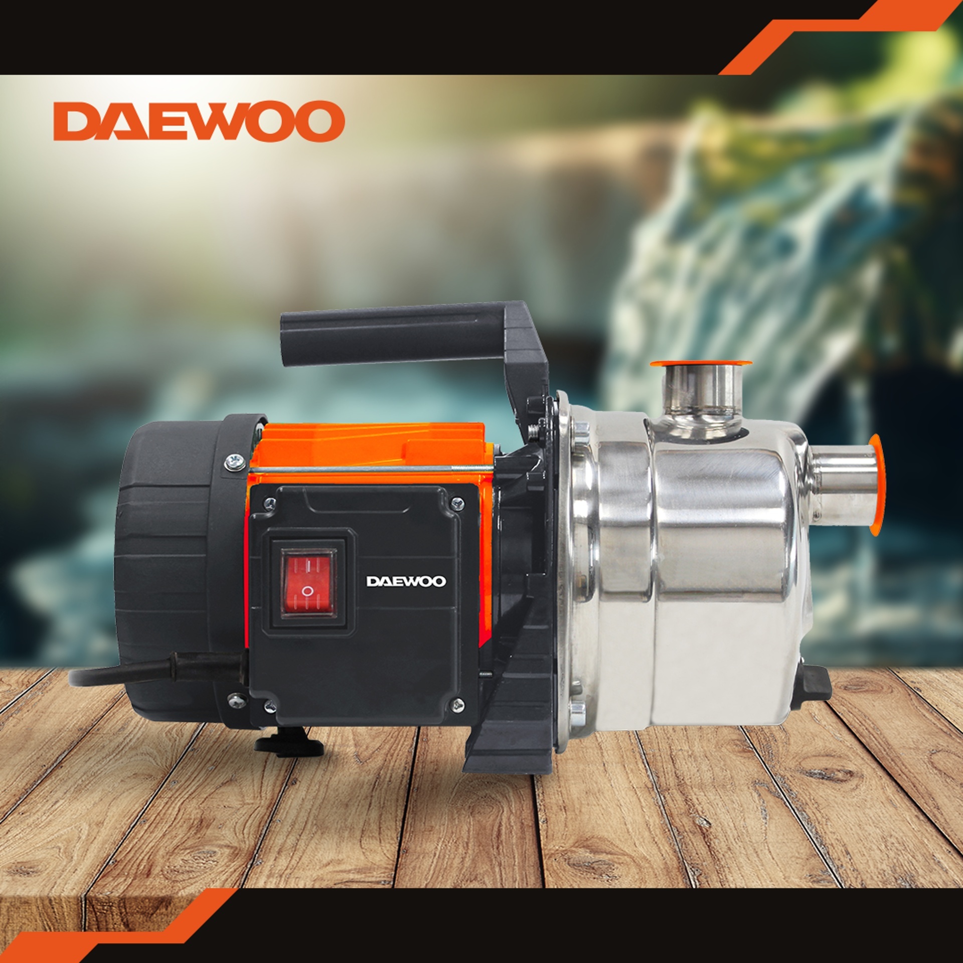 Eletrobomba Inox 800W refª DGP3300K-INOX Daewoo