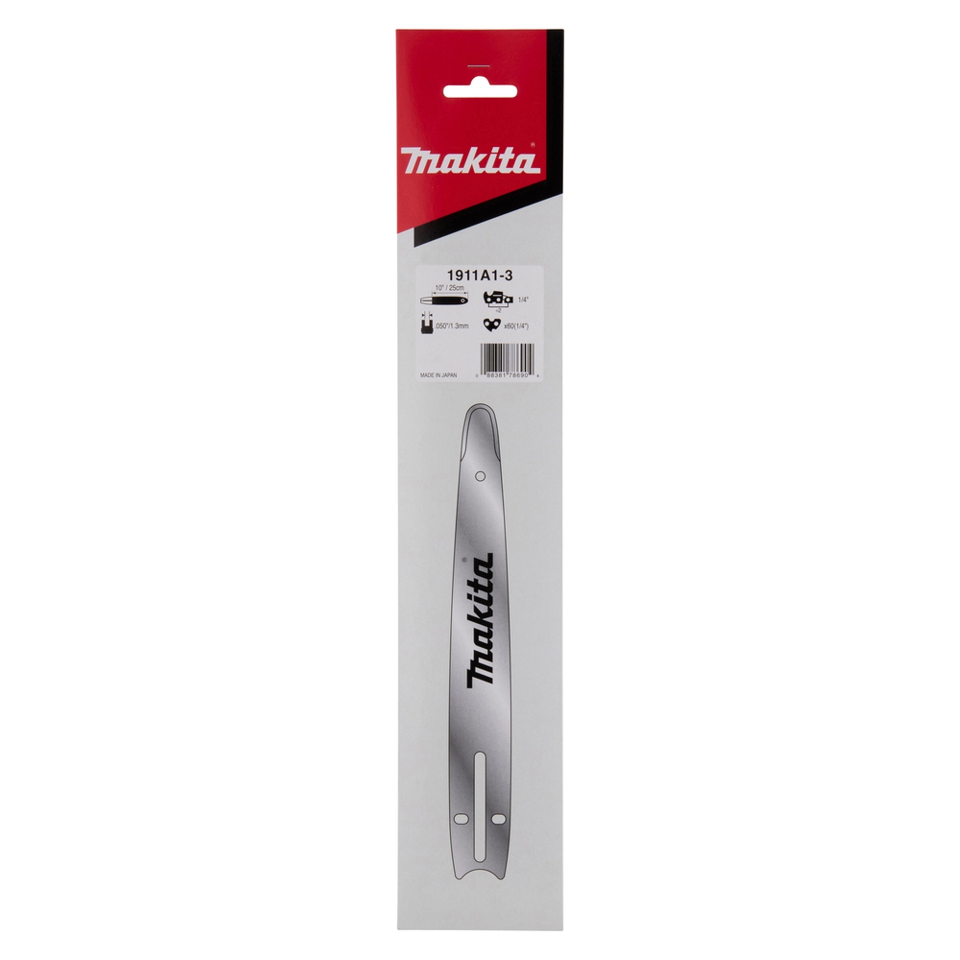 Barra corrente serra 25cm ¼ LP 0.050