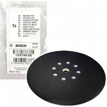 Base borracha Ø215mm p/lixadora refª 1619PB6056 BOSCH Base borracha Ø215mm p/lixadora refª 1619PB6056 BOSCH