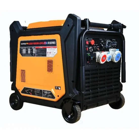 Gerador Inverter Dual Fuel 12kW/10.8kW refª KGG120EI-DF Kompak Gerador Inverter Dual Fuel 12kW/10.8kW refª KGG120EI-DF Kompak