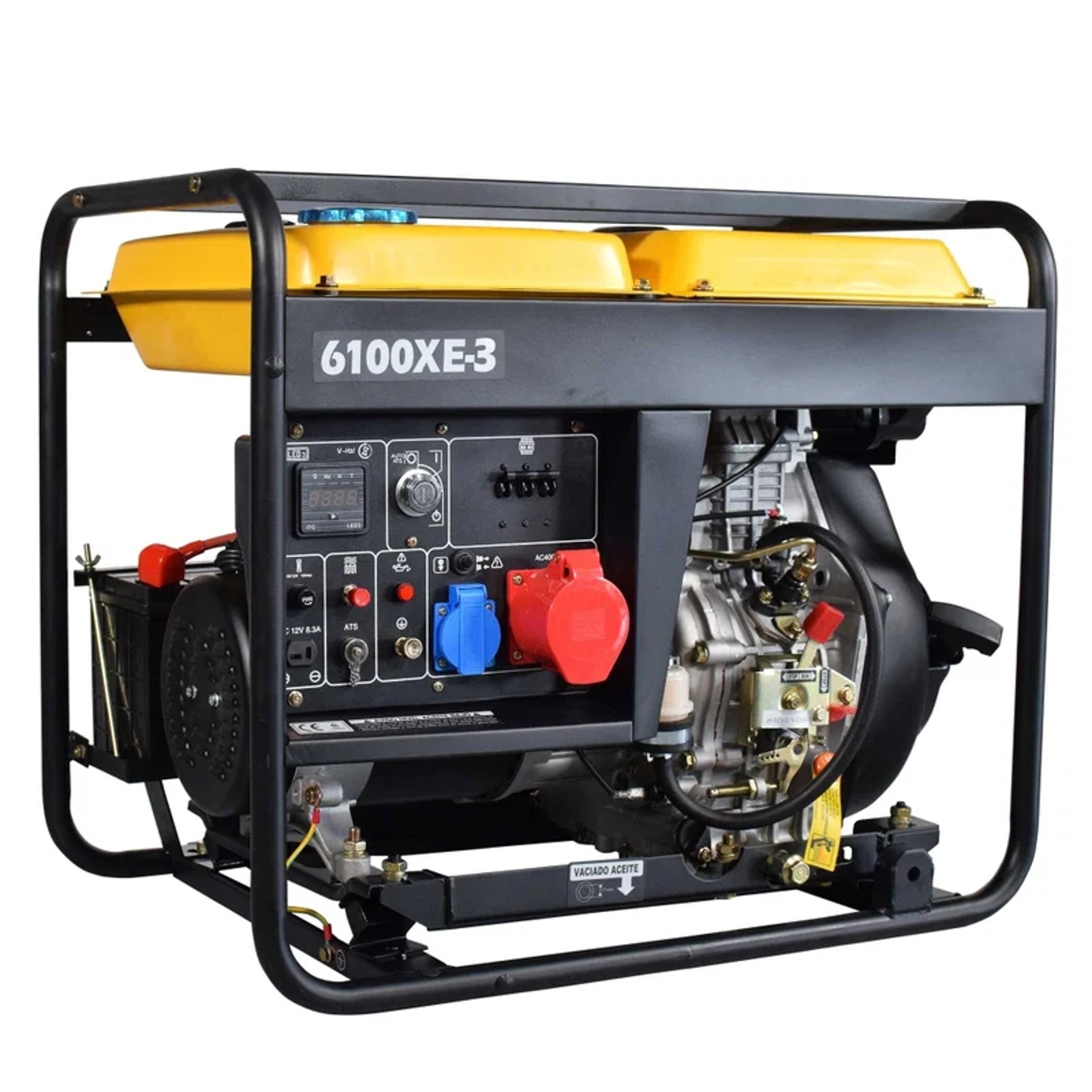 Gerador Diesel 6.25kVA/2.2kW refª 6100XE-3 Kompak