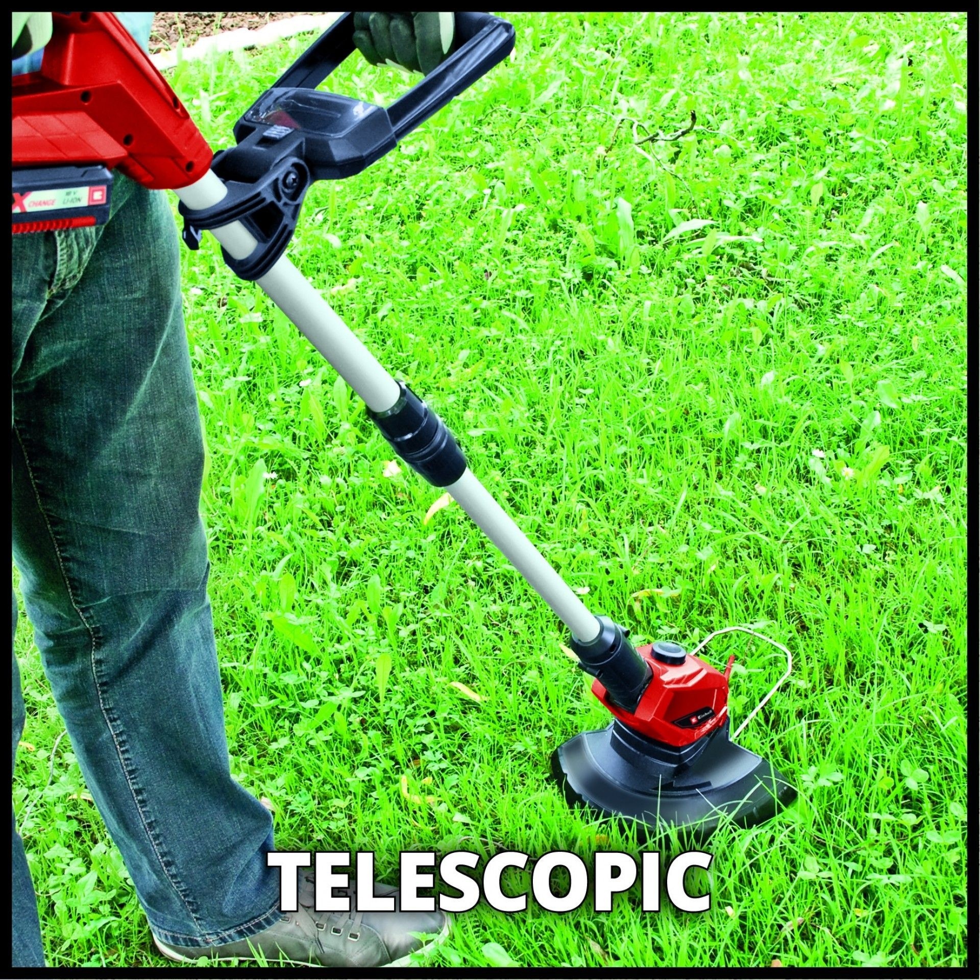 Aparador de relva a bateria GE-CT 18 Li-Solo refª 3411172 EINHELL_OUTLET