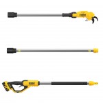 Tesoura poda telescópica 18v com 1 bateria 5.0Ah e carregador refª DCMPP569P1-QW DEWALT Tesoura poda telescópica 18v com 1 bateria 5.0Ah e carregador refª DCMPP569P1-QW DEWALT