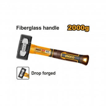 Martelo Campo Cabo Fibra 2000Gr refª HSTH82000 INGCO Martelo Campo Cabo Fibra 2000Gr refª HSTH82000 INGCO