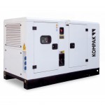 Gerador Diesel Monofásico Insonorizado 11kVA / 10kVA refª KP-DG11KSEM Kompak Gerador Diesel Monofásico Insonorizado 11kVA / 10kVA refª KP-DG11KSEM Kompak