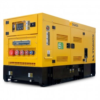 Gerador Diesel Rental Stage V Insonorizado 41.3kVA / 37.5kVA refª KP-DG42S Kompak Gerador Diesel Rental Stage V Insonorizado 41.3kVA / 37.5kVA refª KP-DG42S Kompak