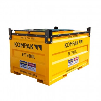 Deposito Combustível 2100L 2264x1132x1294mm refª KP-EFT2000L Kompak Deposito Combustível 2100L 2264x1132x1294mm refª KP-EFT2000L Kompak