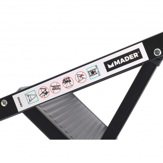 Escadote, 2D, A�o, Preto ref� 10415 MADER