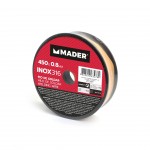 Fio de Solda, INOX 316, 0.8mm, 450g refª 63478 MADER Fio de Solda, INOX 316, 0.8mm, 450g refª 63478 MADER