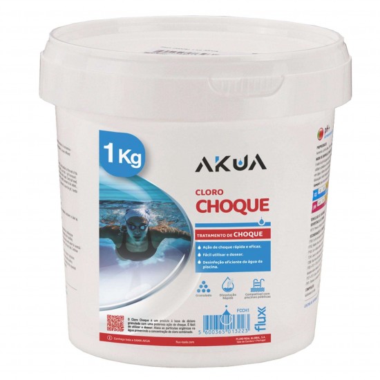 Cloro Choque AKUA 1Kg  ref� FCCH1 FLUX