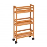 Carrinho slim casa de banho bambu 74.5x36x15cm colección 'desserte' refª 01866 5FIVE Carrinho slim casa de banho bambu 74.5x36x15cm colección 'desserte' refª 01866 5FIVE