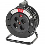 Extensão elétrica com enrolador GSS025 3G2,5mm2 25m refª 065.0010 MACFER Extensão elétrica com enrolador GSS025 3G2,5mm2 25m refª 065.0010 MACFER