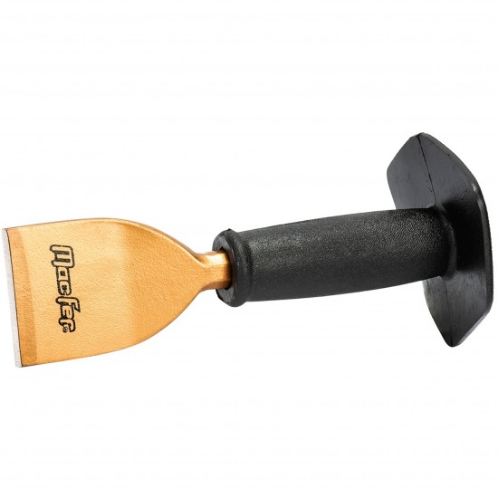 Escopro aço carbono com punho EAC-158 57x22x215mm refª 076.0051 MACFER Escopro aço carbono com punho EAC-158 57x22x215mm refª 076.0051 MACFER