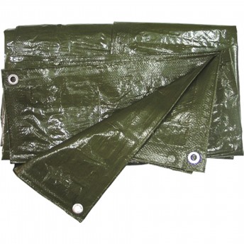 Resguardo imperme�vel TP091190g/m2 6x 8m verde/ cinza ref� 080.0039 MACFER