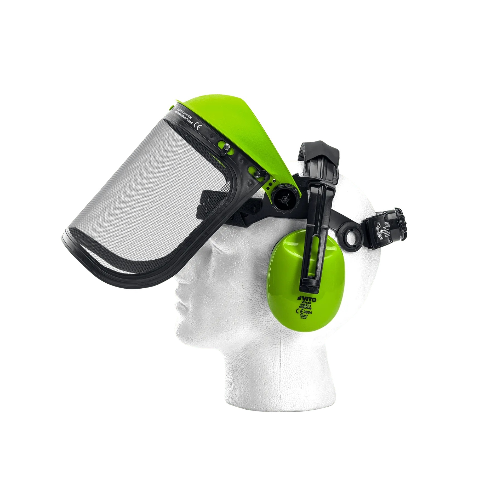 Conjunto Viseira Rede + Auricular refª VIPFAB VITO
