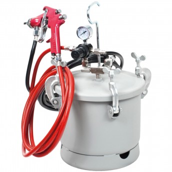 Tanque pintura com pistola PT-8 10l 5m 2,0mm refª 130.0106 MACFER Tanque pintura com pistola PT-8 10l 5m 2,0mm refª 130.0106 MACFER