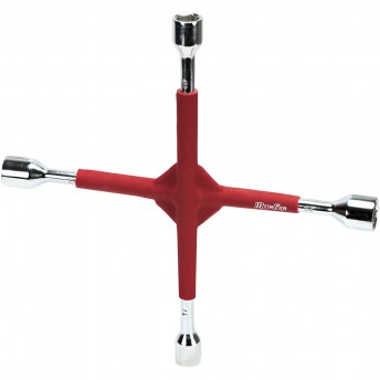 Chave rodas em cruz reforçada CRC-R1 17x19x21x23mm refª 187.0096 MACFER Chave rodas em cruz reforçada CRC-R1 17x19x21x23mm refª 187.0096 MACFER
