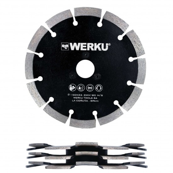 Discos p/m�quina ro�os WK403230 (pe�a n�3) Werku