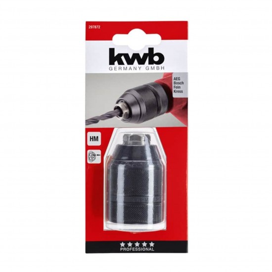 Bucha aperto rápido 13mm HM refª 49297872 KWB Bucha aperto rápido 13mm HM refª 49297872 KWB