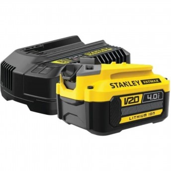 Kit Bateria 4.0ah + carregador V20 refª SFMCB14M1-QW STANLEY Kit Bateria 4.0ah + carregador V20 refª SFMCB14M1-QW STANLEY