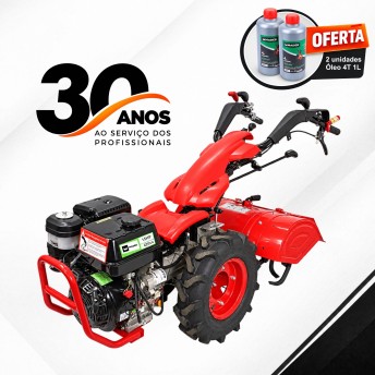 Motocultivador, 15HP, 420CC (2 volumes) + Oferta 2x Óleo 10W40, 4T, 1L refª 28511_25203 MADER Motocultivador, 15HP, 420CC (2 volumes) + Oferta 2x Óleo 10W40, 4T, 1L refª 28511_25203 MADER