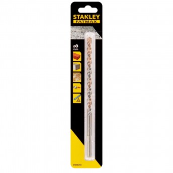 Brocas para pedra com haste de 3 cara 8x200mm ref� STA58703-QZ STANLEY