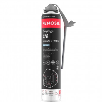 Espuma EasyPega 878 Manual + Pistola 750ml Cinza refª A6544 Penosil Espuma EasyPega 878 Manual + Pistola 750ml Cinza refª A6544 Penosil
