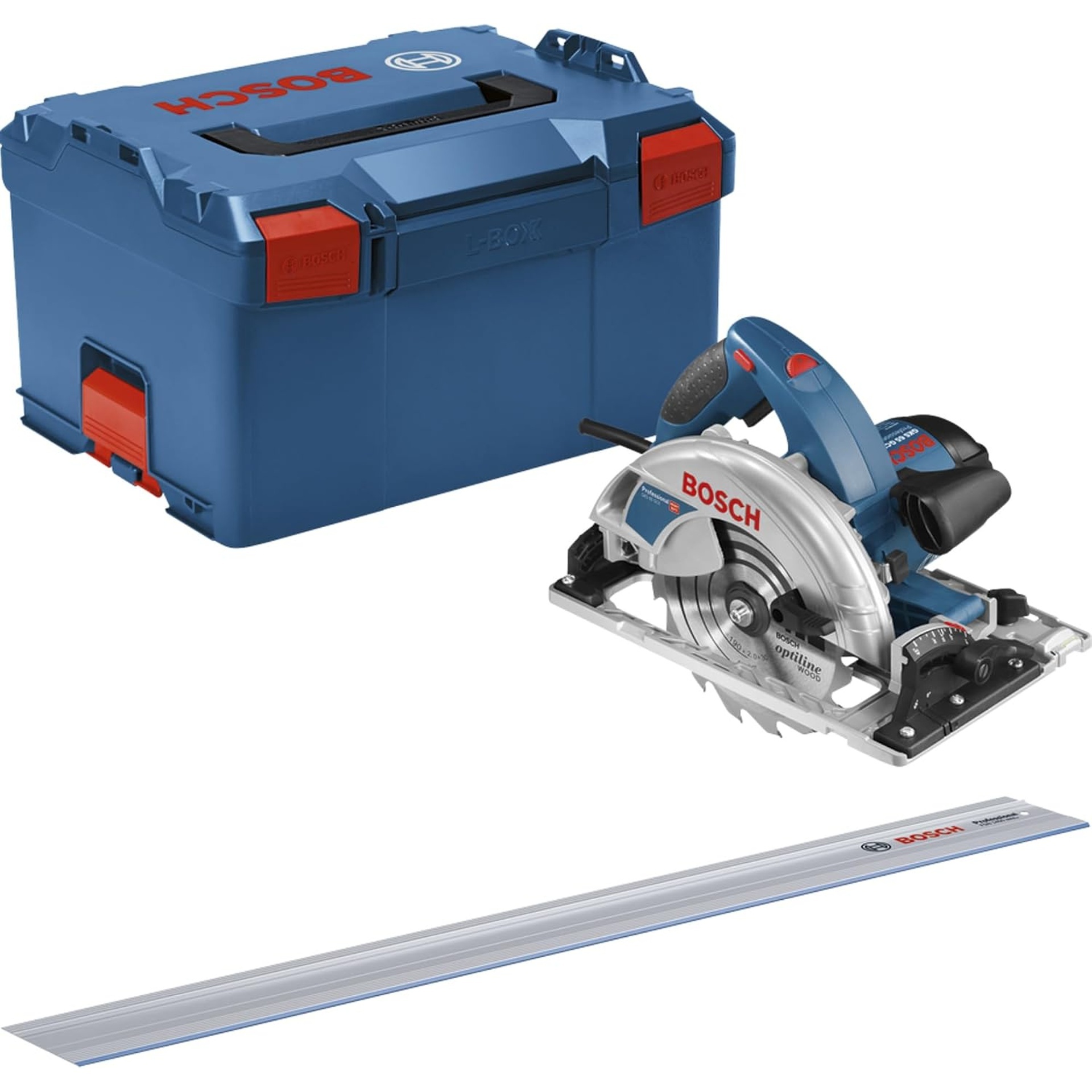 Serra circular manual GKS 65 GCE + FSN 1400 Professional refª 0615990M93 BOSCH