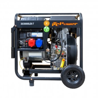 Gerador Diesel Mono/Trifásico 7.6kW / 10,6 kVA refª DG10000LEKT ITCpower Gerador Diesel Mono/Trifásico 7.6kW / 10,6 kVA refª DG10000LEKT ITCpower