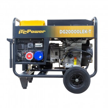 Gerador Diesel Mono/Trifásico 14kW / 18.8kVA refª DG20000LEKT ITCpower Gerador Diesel Mono/Trifásico 14kW / 18.8kVA refª DG20000LEKT ITCpower