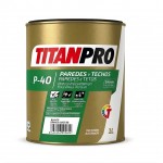 TitanPro P-40 Paredes e Tetos Acetinada Branco 1L refª 5985081 Titan TitanPro P-40 Paredes e Tetos Acetinada Branco 1L refª 5985081 Titan