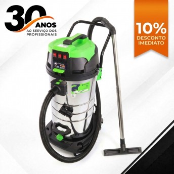 Aspirador Pó / Líquidos, 100L, 3600W, 3 Motores ref. 48464 SAURIUM Aspirador Pó / Líquidos, 100L, 3600W, 3 Motores ref. 48464 SAURIUM