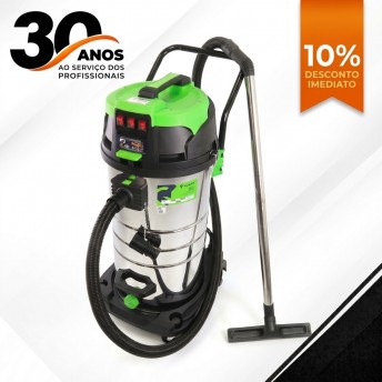 Aspirador Pó / Líquidos, 100L, 3600W, 3 Motores ref. 48464 SAURIUM Aspirador Pó / Líquidos, 100L, 3600W, 3 Motores ref. 48464 SAURIUM