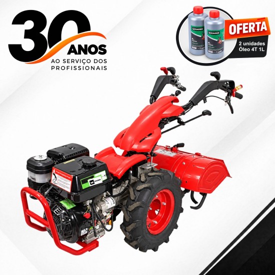 Motocultivador, 15HP, 420CC (2 volumes) + 2x Óleo 10W40, 4T, 1L refª 28511_25203 MADER Motocultivador, 15HP, 420CC (2 volumes) + 2x Óleo 10W40, 4T, 1L refª 28511_25203 MADER